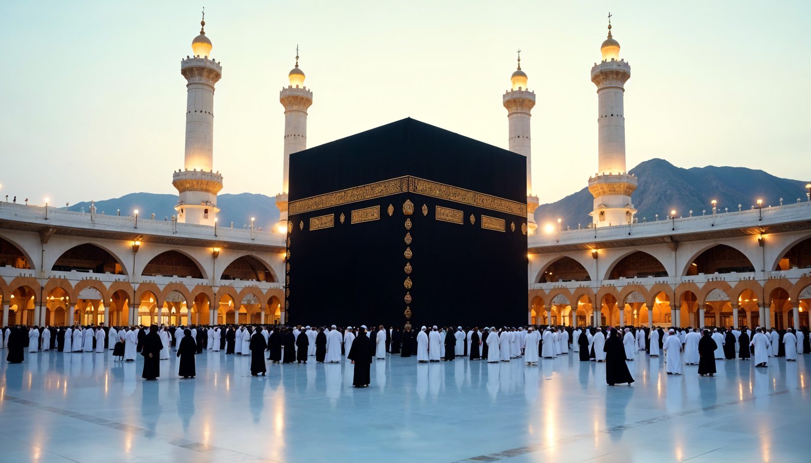Kaaba and Islamic holy site