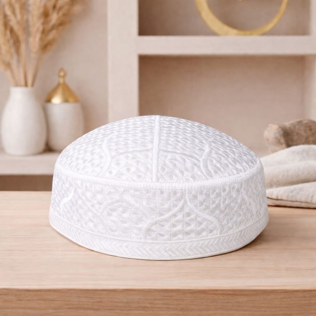 White Prayer Cap